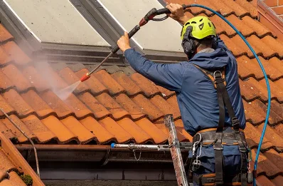 Démoussage et hydrofuge de toiture à Sainte-Camelle